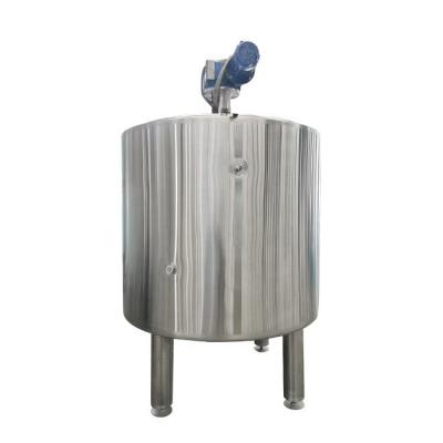 Cina Stainless Steel Liquid Chemical Food Blending Heated Jacket Mixer Tank With Agitator in vendita