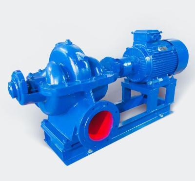 China 350S26 Buildings Double Suction Pump Horizontal Medium Open Farmland Drainage And Irrigation Drainage Commercial Pump for sale