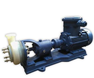 China Hot plastic explosion-proof plastic alloy fluorine pump fluorine pump organic fuel industry FSB fluorine centrifugal pump for sale