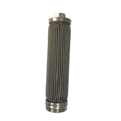 China High Quality Filtration System 304 316 316I 1 5 10 20 30 40 50 100 150Um Stainless Steel Pleated Air Filter For Fume Filter for sale