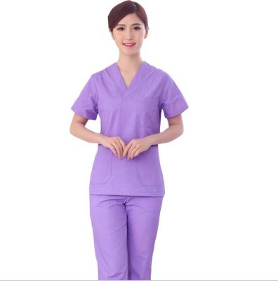 China Waterproof CVC 50/50 Nurse Medica Uniform Fabric for Hospital for sale