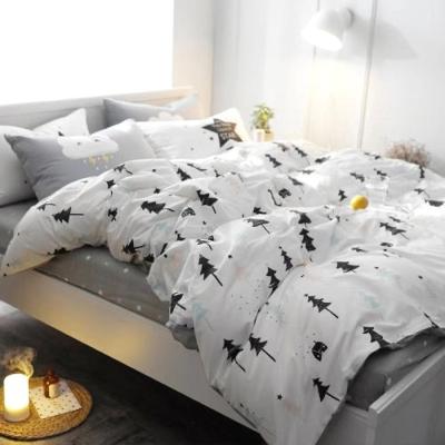 China Anti-Static 100% Polyester Fiber Colorful Designs Of Bed Sheets for sale