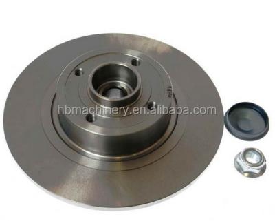 China HT250/G3000 Parts 7701207898 High Performance Brake Disc Rotor Bearing And ABS Ring For Renault Car for sale