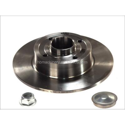 China HT250/G3000 high performance 7701207823 brake disc rotor parts7701207823 with ABS bearing and ring for Renault car for sale