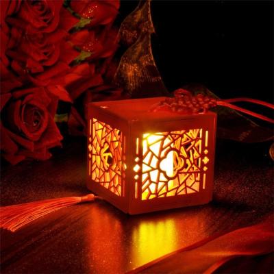 China Chinese style Valentine's Day gift for girlfriend diy handmade birthday gift boyfriend romantic antique light box night light for sale