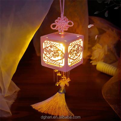 China Creative Antique Night Light Chinese Style Chinese Style New Year's Eve Light Box Birthday Gift Palace Lantern Diy Handmade Night Light for sale