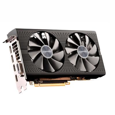 China Workstation New stock AMD Radeon RX580 GDDR5 14nm Processor Graphics Card Video Gaming Computer Card for sale