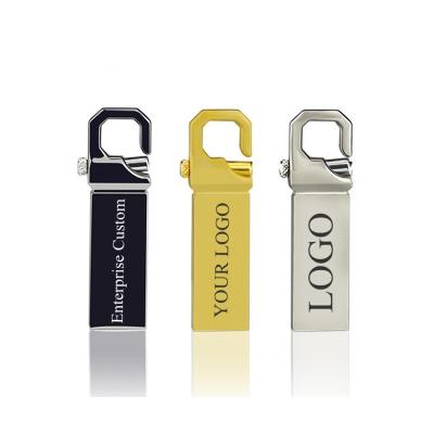 China Metal Customized Metal USB Flash Memory Drive 2GB 4GB 8GB 16GB 32GB 64GB 128GB USB Flash Memory Hard Disk Drive for sale