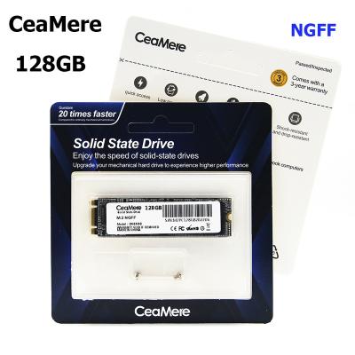 China High Quality SSD CeaMere 128GB NGFF M.2 Solid State Disk for sale