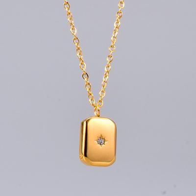 China Anti-allergic Sweater Necklace Gold Plated Irregular Women Necklace for sale