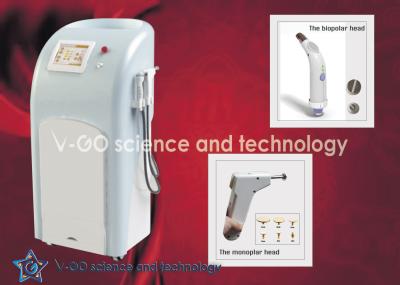 China Skin rejuvenation RF beauty machine white color with handle cooling system CE ISO SFDA approval for sale