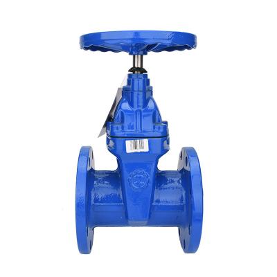 China General Non Rising Stem Flange Gate Valve Seal Soft Valve For Fire Water Pipeline for sale