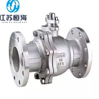 China General 304/316 stainless steel flanged ball valve direct from manufacturer for sale