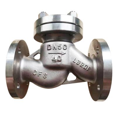 China Stainless Steel Elevator Check Valve H41W-40P DN50 General High Pressure Elevator Check Valve for sale