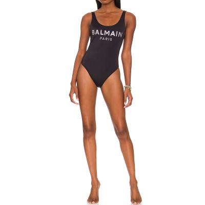 China Other Sexy Swimwear 2022 Private Label Tops Ladies Swimwear Women Stretchy One Piece Swimwear for sale