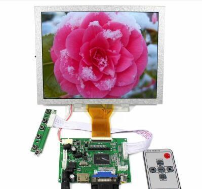 China 6bit 8bit TFT HD exhiben Ej080na-05a antideslumbrante monitor LCD de 8 pulgadas en venta