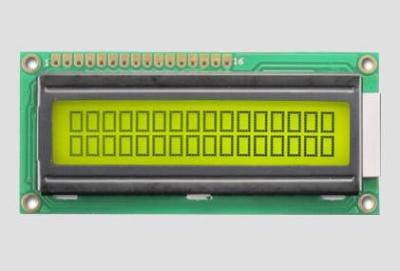 중국 16 * 2 문자 LCD 디스플레이 모듈 LCX1602A 모노크롬 LCD 모듈 평행 포트 5V 판매용