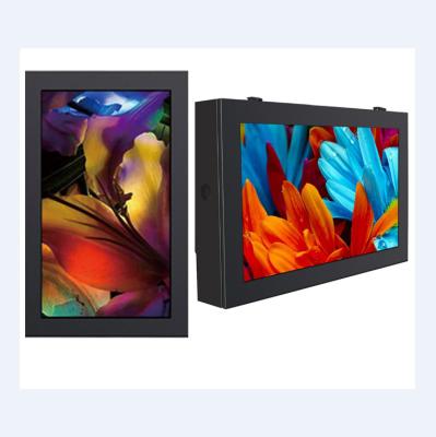 China Semi-outdoor Waterproof Outdoor Video Wall Mount Best Touch LCD Monitor ip67 Digital Signage Digitizing Media Player for sale