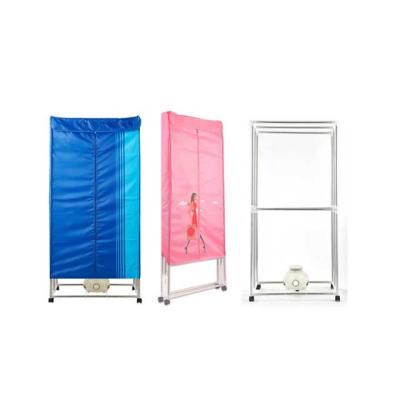 China Outdoor Supply Quick Dryer Hot Air Dryer OEM ODM Double Layer Stainless Steel Folding Wardrobe Typer Industrial Energy Saving Clothes Dryer 2 Years Warranty for sale