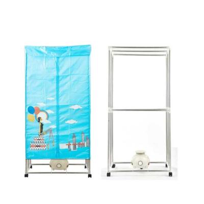 China Household Plastic New Product Double Layer Stainless Steel Baby Dryer Baby Square Quick Clothes Dryer Drying Rack Warm Air Drying for sale