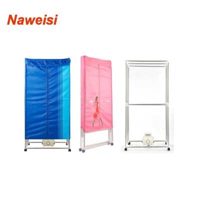 China IC Clothes Dryer Plastic Solar Multifunctional Tumble Mini Quick Drying Clothes Rack Wardrobe - Shaped Dryer for sale