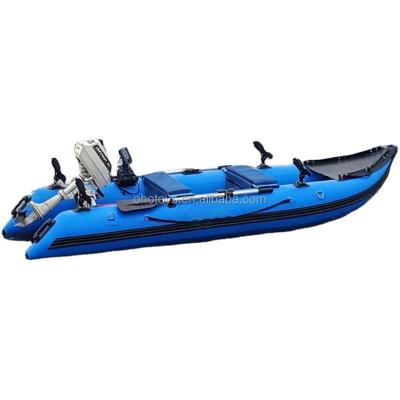 China Professional PVC Aluminum Alloy Board Small Tender Rubber Dinghy for sale