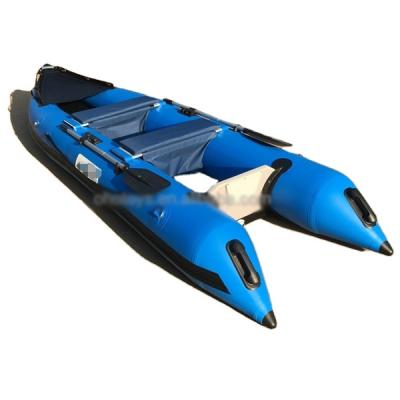 China Factory direct sales PVC double anti-collision strip handle fishing rubber dinghy for sale for sale