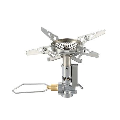 China Factory wholesale price stainless steel gas burner portable camping stove for sale