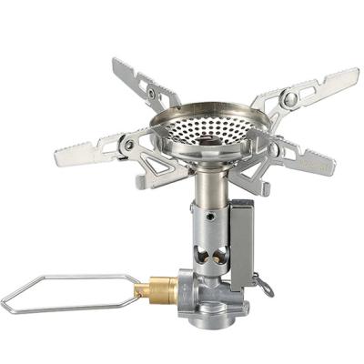 China Outstanding Silver Stainless Steel Quality Stainless Steel Portable Camping Stove for sale