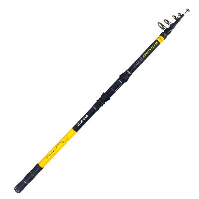 China fiberglass ultra light telescopic casting fishing rod from fiberglass factory wholesale price for sale