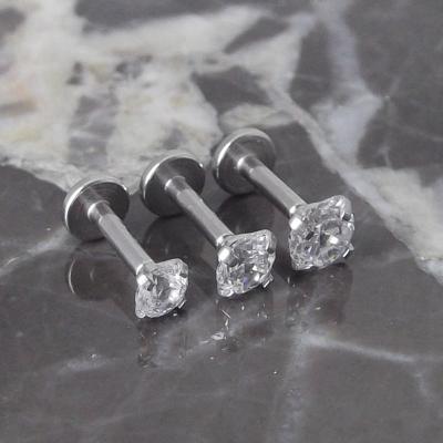 China FASHIONABLE 16g 3mm Tragus 1/4