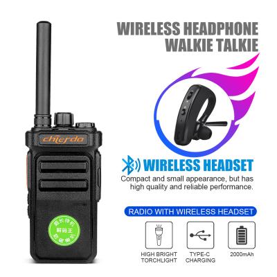 Китай Chierda CD-101Plus talkies-walkies Wireless Headset Two Way Radio 2km range Walkie Talkie продается