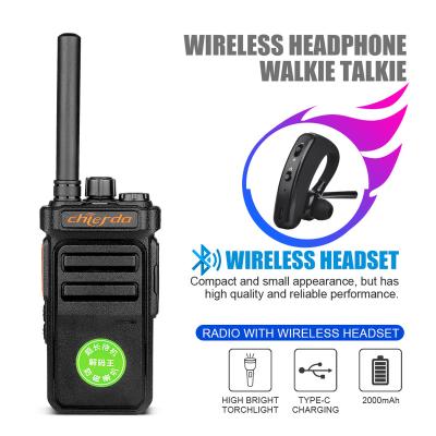 China Chierda CD-101Plus OEM ODM USB Handheld 2 KM Range Wireless PTT UHF Two Way Radio Price VHF Walkie Talkie for sale