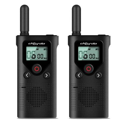 China Chierda CD18P The New Listing Mini Two Way Waky Talky Office Rechargeable Camouflage Pmr 446 Radio Walkie Talkie for sale