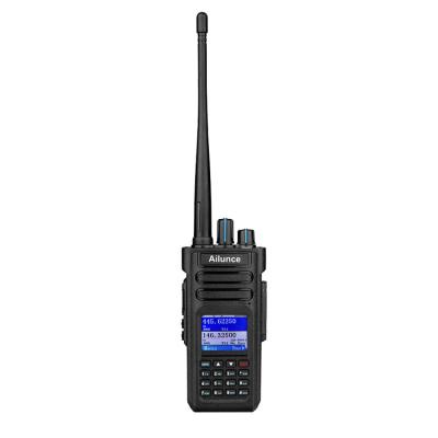 China 10w HD1 UHF VHF Long Range Two Way Radio DMR Dual Band GPS Walkie Talkie for sale