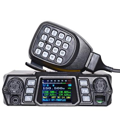 China Single Band 100W High Power Output Powerful Vehicle Mouted VHF KT-780 plus Car Mobile Radio Transceiver for sale