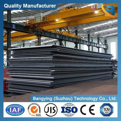 China Aanpassing Ms Steel 10 mm dik ASTM A36 warmgewalst zwart koolstofstaal plaat Te koop