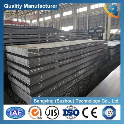 Cina Q195 Q215 Q235 Q345A Q345b Q345r Q550b Ms Mild Raw Iron Carbon Steel Sheet Plate Hot Rolled Ship Bullding for Hoop Iron in vendita