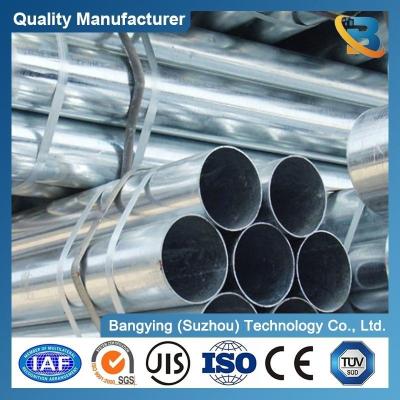 China Round Hollow Section Metal Tube Gi Iron Pre Galvanized Steel Pipe with /-1% Tolerance for sale