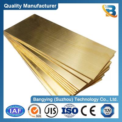 China 3mm Brush Bronze Hard Decorative Copper Sheet com Plate de Brass e 45-50 Elongation à venda