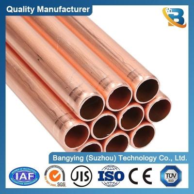 China 1/4 Capillary Pancake Coil Tubes C12200 Astmb280 Soft Drawn Copper Pipe for Water Tubing for sale