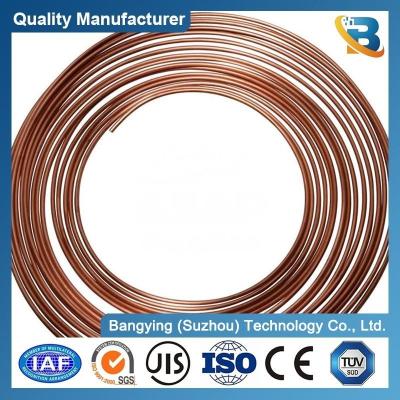 Cina ASTM B306 Tubo di rame rettilineo di grado TP2 tipo K/Pancake Coil Tubo di rame di refrigerazione per HVAC in vendita