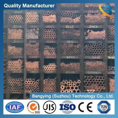 China Pancake Coil Copper Pipe Hard Temper Straight Lengths Manufacturers for Air Conditioners for sale