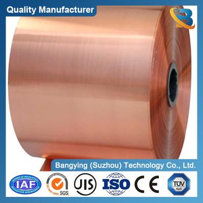 China C1100 Hardness 0.1mm Brass Coil Strip Cuzn37 Copper Brazing Brass Strip Hard 1/4hard for sale