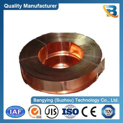 China 0.1mm Copper Foil for Battery Processing 0.01-3.0mm Thickness Copper Strip Coil Cutting for sale