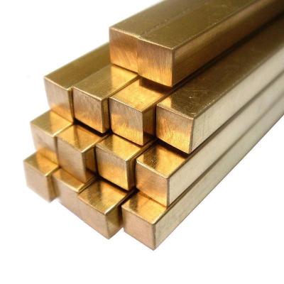 China C23000 H70 H9068 ASTM 6mm 16mm Square Brass Bar for Air Condition or Refrigerator for sale