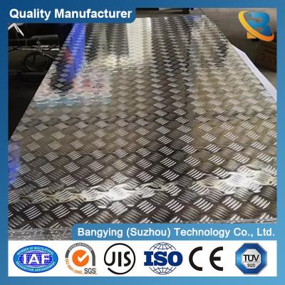 China Perforated Embossed Aluminum Diamond Plate Sheet 3003 5052 6061 for Checkered Panel for sale