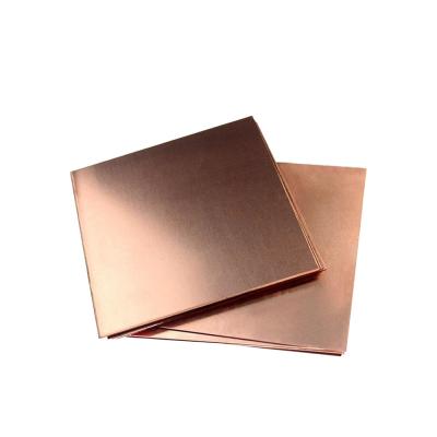 China 99.99 Pure C11000 C12200 C11000 Copper Sheet Plate 0.5mm 2mm 4mm For Decoration for sale