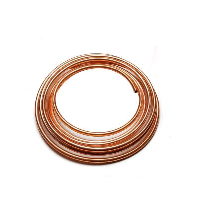 Κίνα 1/4 3/8 5/8 Inch Type K L M Air Conditioner Pancake Coil Copper Tubing 6.35*0.7mm Copper Tube Air Conditioning Copper Pipe προς πώληση