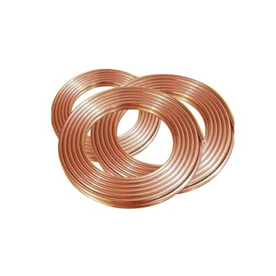 Κίνα Factory Price 1/3 1/8 1/2 Custom Size 99.9% Purity Copper Pipe for Air Conditioner προς πώληση